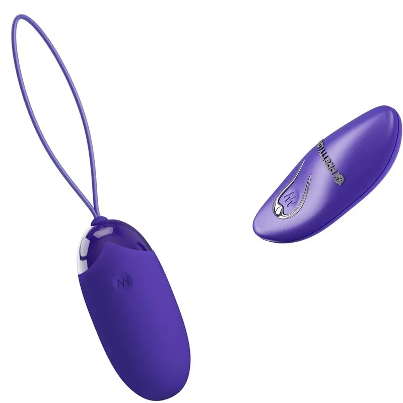 PRETTY LOVE Berger Youth Remote Vibrating Egg Violet Photo 5