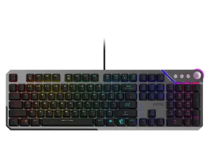 MSI Strike 600 V2 Silent US Keyboard with Silent Mechanical Switches and US Layout
