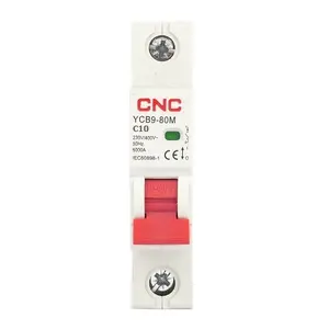Miniature Circuit Breaker CNC NV821419 1-Pole 10A C-Curve 6kA