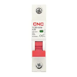 Miniature Circuit Breaker CNC NV821440 1-Pole 25A C-Curve 6kA