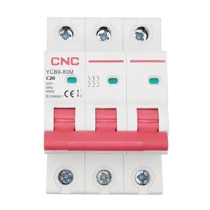 Miniature Circuit Breaker CNC NV821532 3-Pole 20A C-Curve 6kA