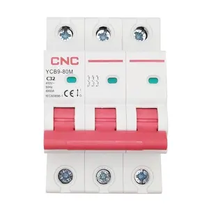 Miniature Circuit Breaker CNC NV821556 3-Pole 32A C-Curve 6kA