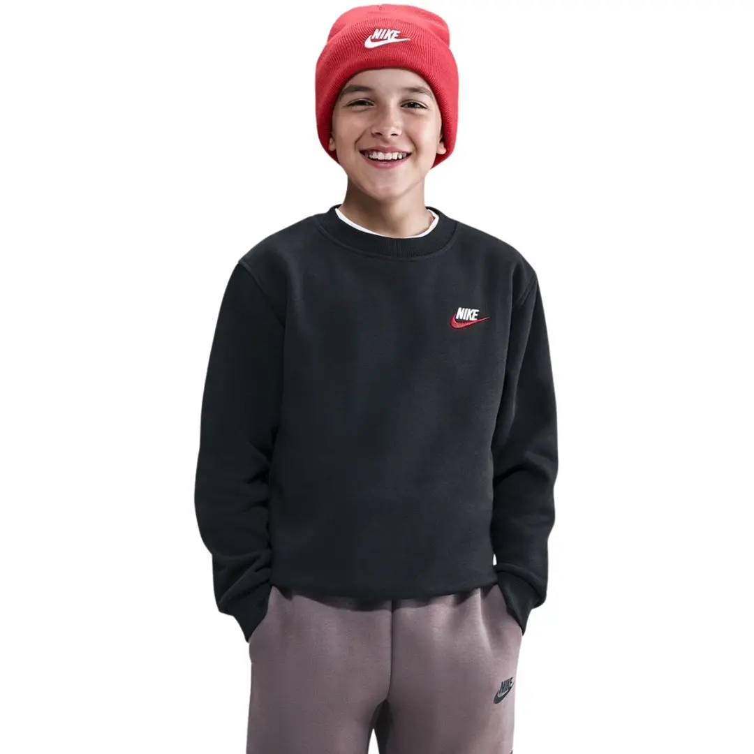 Bērnu džemperis Nike Sportswear Club Fleece