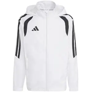 Kurtka dla dzieci adidas Tiro 26 League Windbreaker biała JY9722 140cm