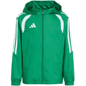 Детская ветровка adidas Tiro 26 League Windbreaker зеленая KT2427