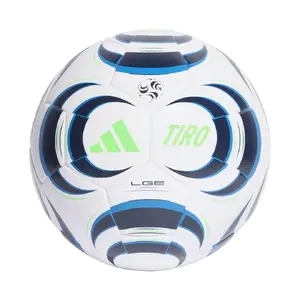 Футбольный мяч adidas Tiro League бело-синий размер 5 KA5262