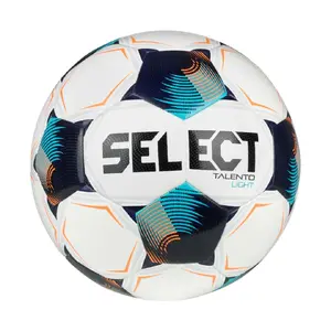 Futbola bumba Select Talento Light v26 balta-melna-zila 4. izmērs