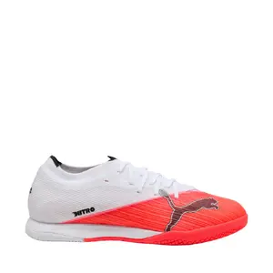 PUMA Ultra Nitro 7 Match IT vīriešu futbola apavi sarkani un balti