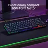 HyperX Alloy Origins 65 - Mechanical Gaming - HX Red (NO Layout) (HKBO1T-RD-NO/E) keyboard 4P5D6AN Photo 6