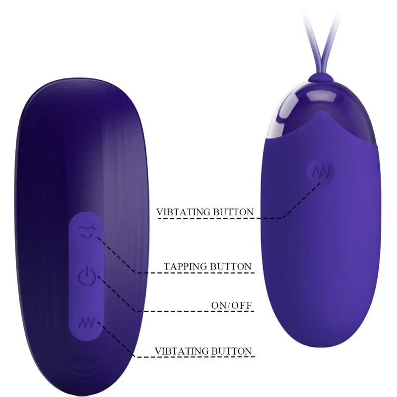 Remote Control PRETTY LOVE Stimulators un portatīvā ola Photo 5