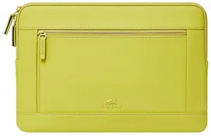 Rivacase 7802 12-inch Laptop Sleeve for MacBook NEO and Chromebook 11.6-12 inches Citrus Yellow