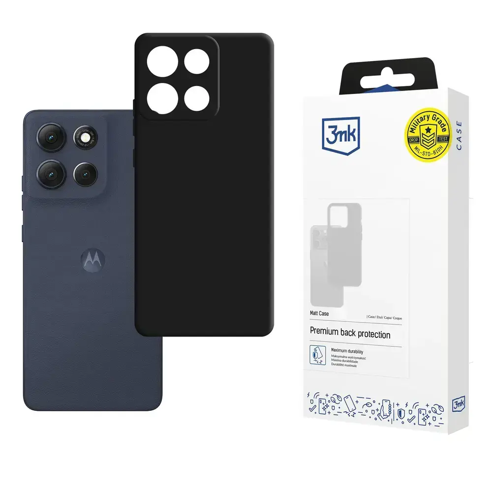 Matēts vāciņš 3mk priekš Motorola Moto