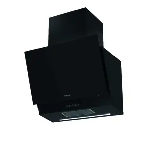 CATA THALASSA 600 GBK Black Glass Extractor Hood Width 60 cm Max 811 m³/h
