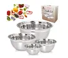 KingHoff KH-2059 Stainless Steel Kitchen Bowl Set Photo 3