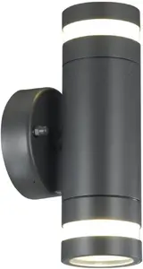 Usorteret Fredrik II Wall Light Anthracite GU10 IP44