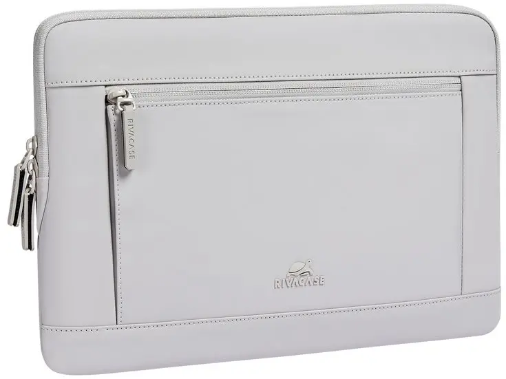 Klēpjdatora somiņa Rivacase 7802 sudraba 12"