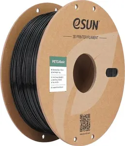 eSun PETG 3D Printer Filament 1.75 mm Black 1 kg Basic