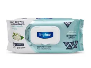Deep Fresh Wet Jasmine Wipes for Surfaces