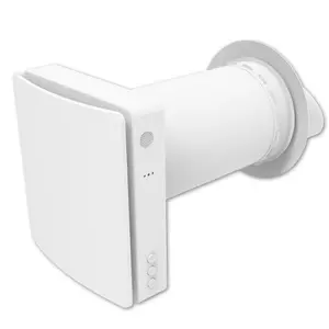 HiSmart Single-Room Recuperator HT260119 for spaces up to 46m2 with Wi-Fi and Tuya integration in white