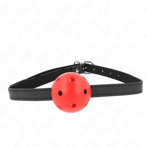 KINK Simplicity sarkans elpojošs 4.5 cm bumbas žņaugs