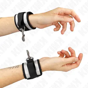 Неопреновые наручники KINK Neoprene Wrist Cuffs Grey
