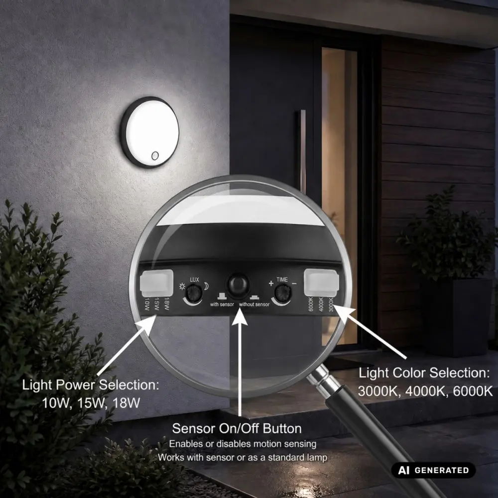 MACLEAN MCE535 B LED Lamp with Motion Sensor Photo 3
