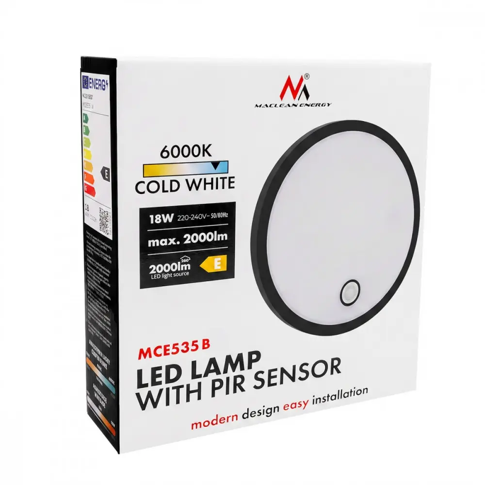 MACLEAN MCE535 B LED Lamp with Motion Sensor Photo 7