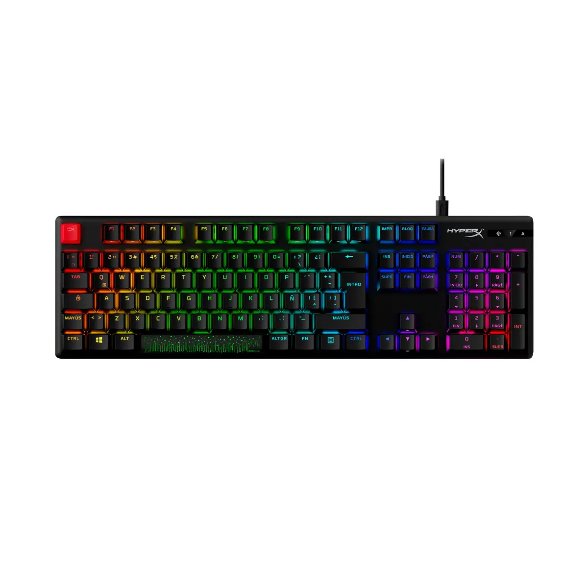 HyperX Alloy Origins PBT HX Red mehāniskā tastatūra Photo 9