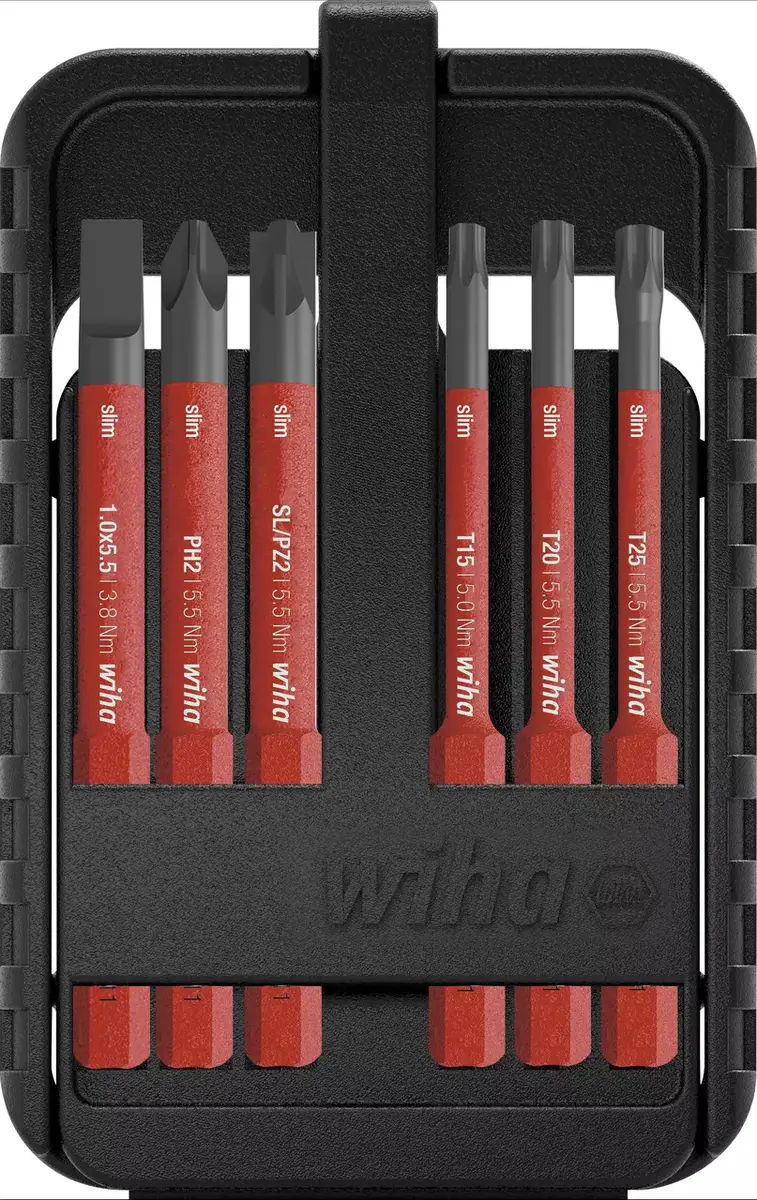 Wiha slimBit electric 45804 Набор бит Photo 2