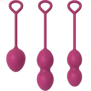 ARMONY WEARABLES ANABIOSIS Vaginal Dumbbell 3 Levels Burgundy ABS Silicone