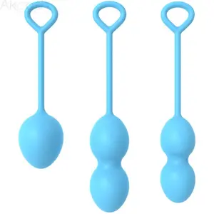 ARMONY WEARABLES ANABIOSIS Vaginal Dumbbell 3 Levels ABS Silicone Blue