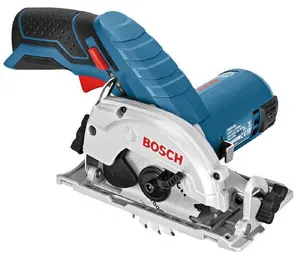 Bosch Power Tools Akumulatora rokas ripzāģis GKS 10.8 V Li-Ion 85 mm 1400 apgr/min ar paralēlo vadīklu un LED