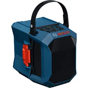 Профессиональная портативная Bluetooth-колонка Bosch Power Tools GPB 18V-1 C с зарядкой USB-C и крышкой аккумулятора