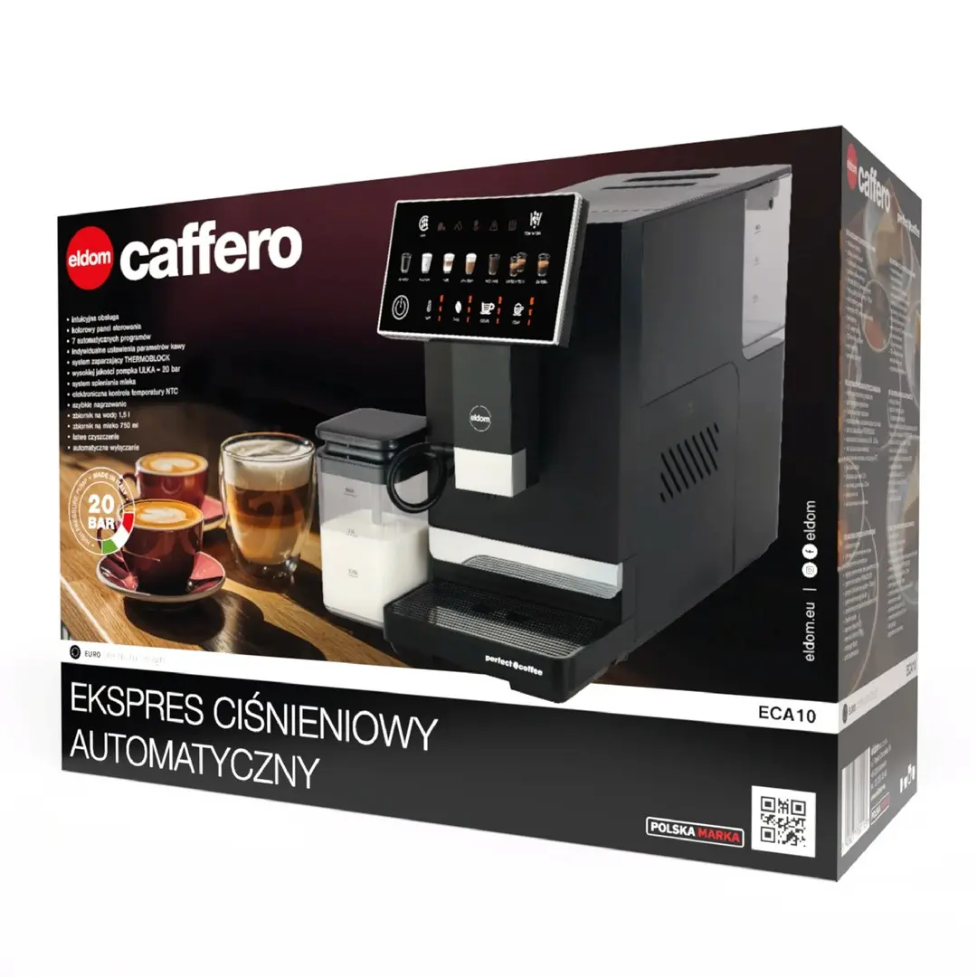 Eldom ECA10 Automatic Pressure Coffee Machine Photo 14