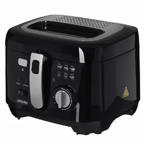 Mesko MS 4908 Fritieris ar 1800 W Jaudu un 2.5 L Tilpumu, Melnā Krāsā