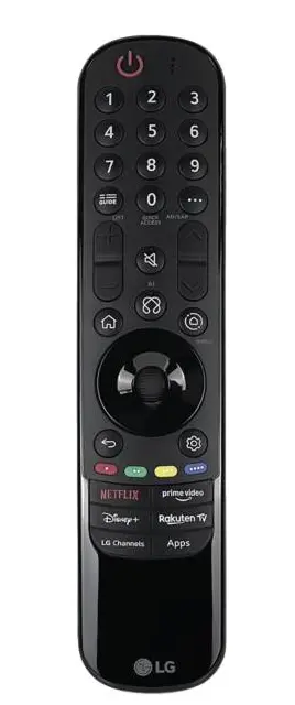 LG Magic Remote tālvadības pults ar
