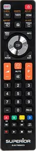 Superior Electronics ReplacemRemote Control - Ersatzfernbedienung Black, SUPTRB008, für Samsung (SMART) TVs (SUPTRB008)