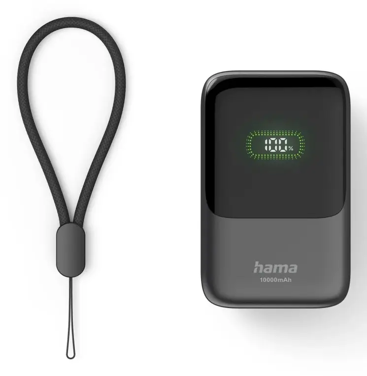 Hama Roll Up 10 Power Bank 10000 mAh Anthracite Photo 4