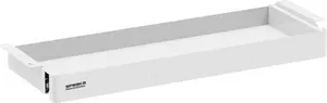 SpeaKa Professional SP-DA163-W Under-Desk Drawer with 73 mm Max Height Adjustment in White