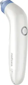 Medisana PR A60 Blackhead Vacuum Remover White with 3 Modes, 4 Attachments, Pore Cleansing, and Rechargeable Battery