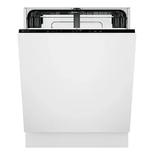 Pilnībā iebūvējama trauku mazgājamā mašīna Electrolux KL52D101S ar 13 vietu iestatījumiem 46 dB enerģijas klase D