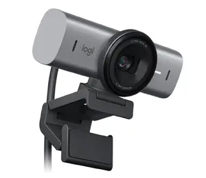 Logitech MX Brio 4K Ultra HD tīmekļa kamera ar CMOS sensoru stikla llecu autofokusu privātuma slēdzi iebūvētu mikrofonu grafīta