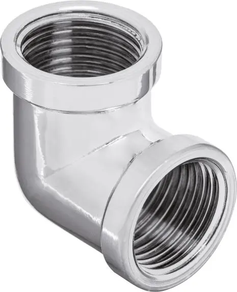 Invena ZC-02-015 1/2" hromēts cauruļvada līkuma