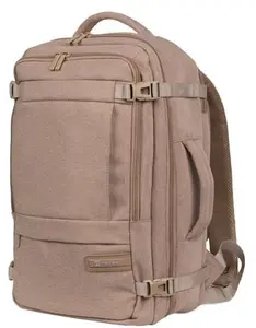 Klēpjdatora mugursoma Natec Camel Lite 15.6 collām 19 litri smilškrāsas