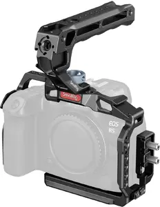 Ручной комплект SmallRig 3830 для фотоаппаратов Canon EOS R5, R6 и R5 C с верхней ручкой и защитной клеткой для удобного хвата и установки аксессуаров