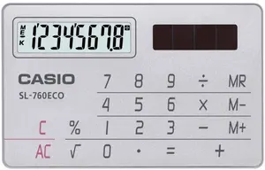 Калькулятор Casio SL-760ECO Business Card Calculator