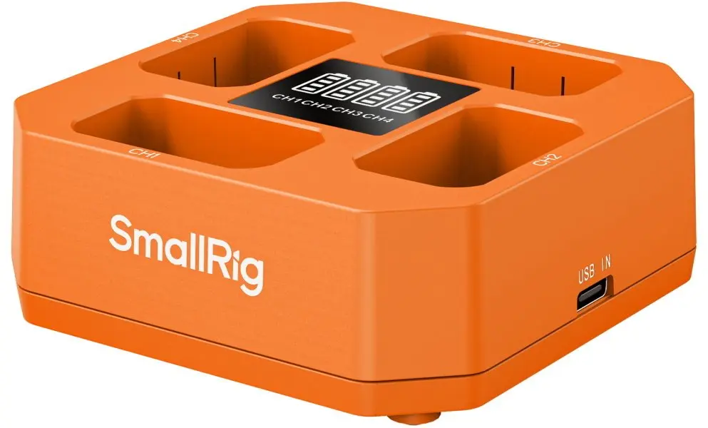 SmallRig 5749 četru kanālu kameras akumulatoru