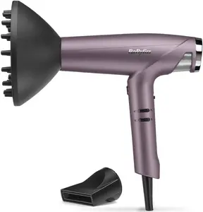 Фен BaByliss Futura D6051DE с профессиональным мотором и несколькими режимами скорости