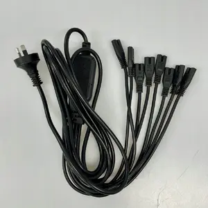 Сетевой кабель-сплиттер Nanlite AC для комплекта из 8 осветительных приборов Pavotube X