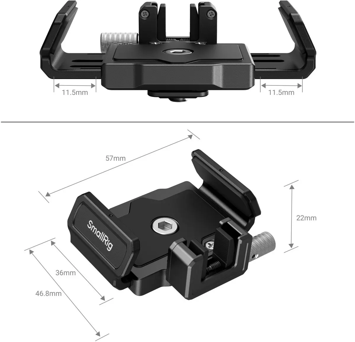 SmallRig 3272 T5/T7 SSD stiprinājums BMPCC